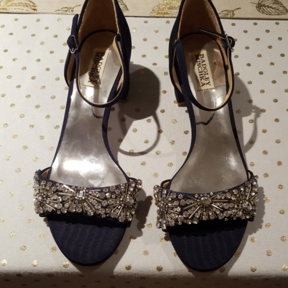 Badgley Mischka evening shoes